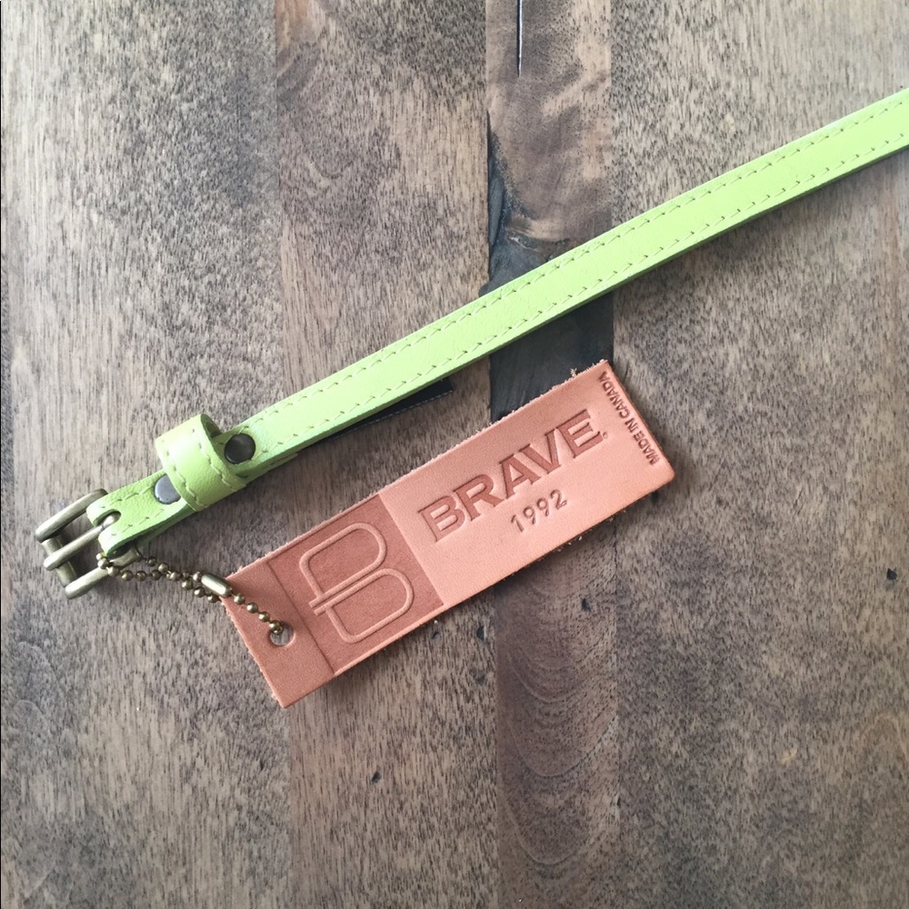 Belt green genuine Brave 32